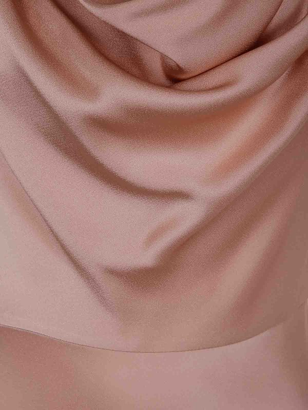 The Best Shops BLUMARINE: knee length dresses - Envers Satin Dress