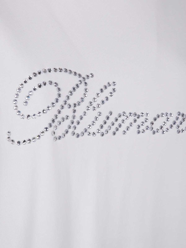 The Best Shops BLUMARINE: Camisetas - Camiseta - Blanco