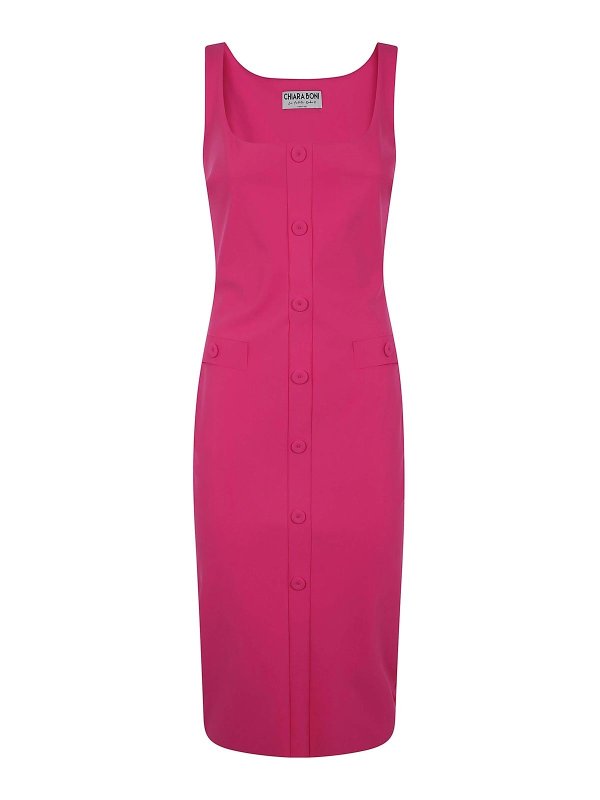 CHIARA BONI LA PETITE ROBE: Robe longueur genou - Robe Au Genou - Rose