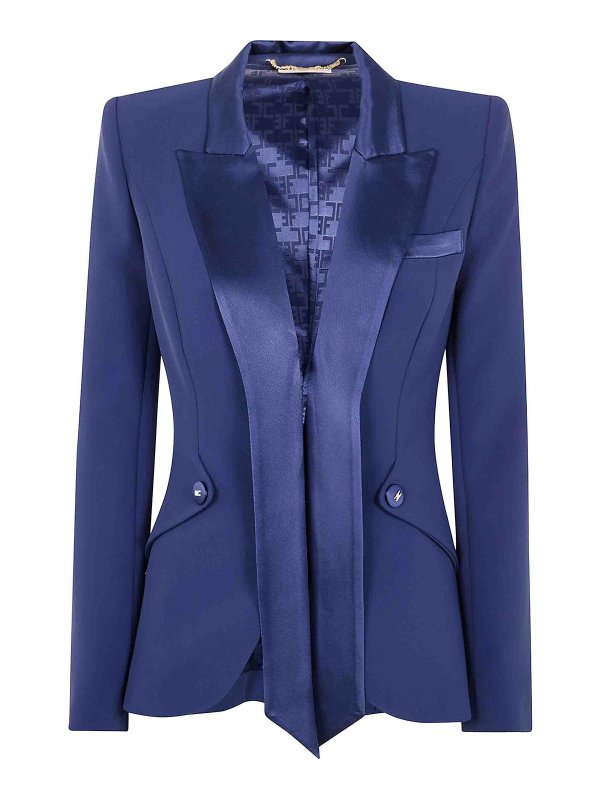 ELISABETTA FRANCHI: casual jackets - Classic Jacket