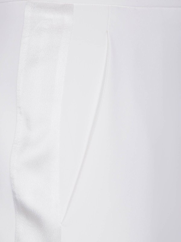 The Best Shops ELISABETTA FRANCHI: Faldas media pierna y semilargas - Falda Semilarga - Blanco