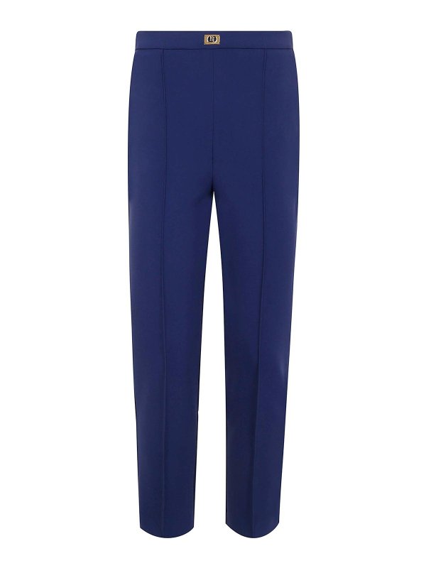 ELISABETTA FRANCHI: casual trousers - Regular Classic Trousers