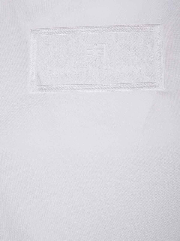 The Best Shops ELISABETTA FRANCHI: Tシャツ - Tシャツ - 白