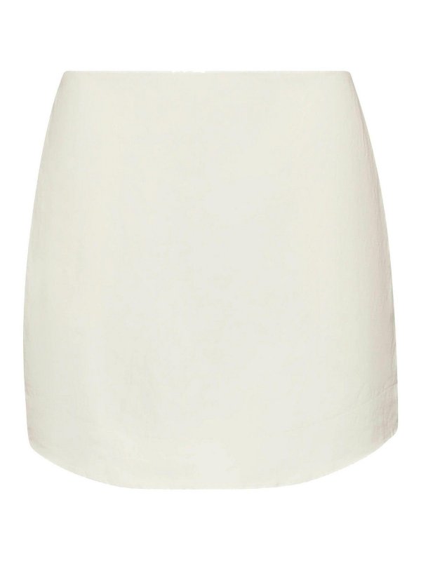 J.W. ANDERSON: mini skirts - Curved Hem Mini Skirt