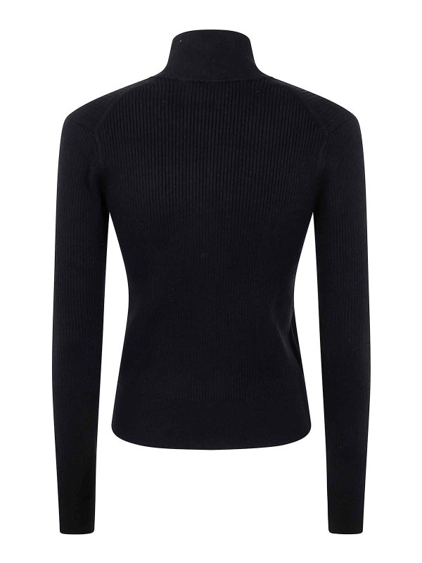 J.W. ANDERSON: cardigan online - Cardigan aderente con cerniera