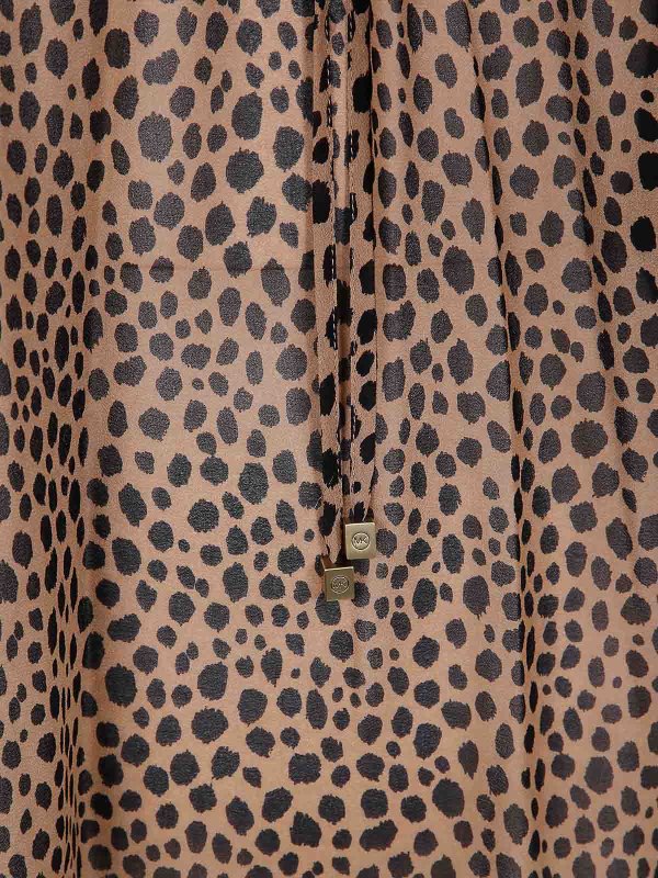 The Best Shops MICHAEL KORS: Tops & Tank tops - Cheetah V Neck Top