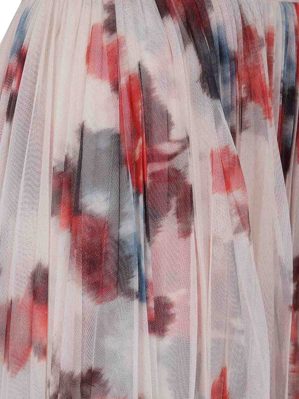 The Best Shops Philosophy di Lorenzo Serafini: Knee length skirts & Midi - Printed Tulle Skirt