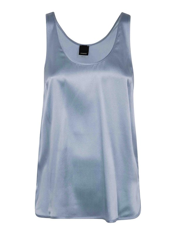 Pinko: Tops & Tank tops - Crazy Satin Silk Tank Top