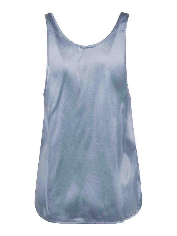 Pinko: Tops & Tank tops online - Crazy Satin Silk Tank Top