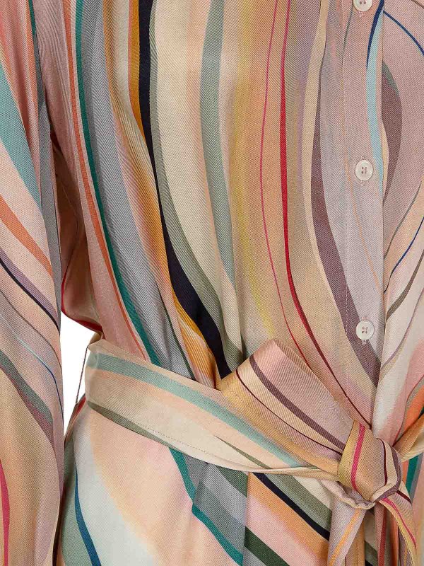 The Best Shops PS BY PAUL SMITH: ニーレングスドレス - 膝丈ドレス - マルチカラー