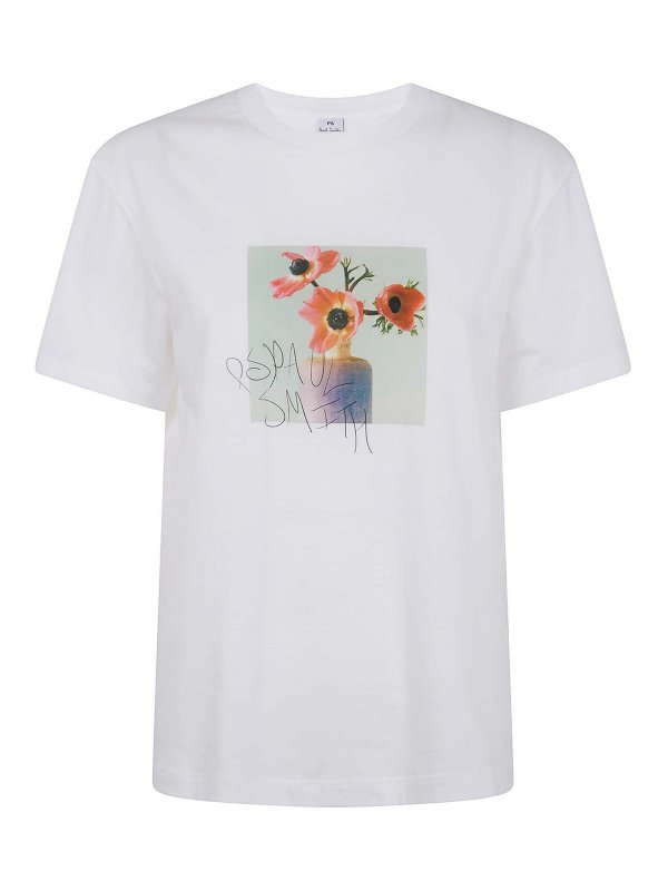 PS BY PAUL SMITH: t-shirts - Womens Anenomes T-Shirt