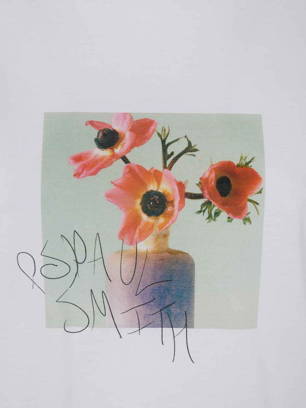 The Best Shops PS BY PAUL SMITH: t-shirts - Womens Anenomes T-Shirt