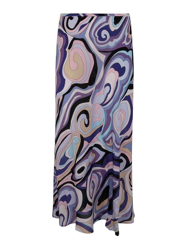 RIXO: Knee length skirts & Midi - Kelly Long Skirt