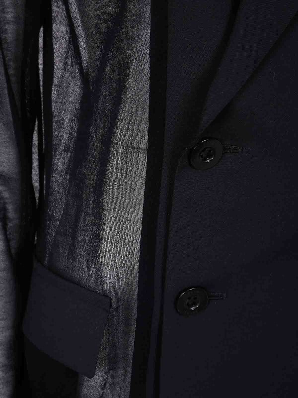 The Best Shops Sacai: カジュアルジャケット - カジュアルジャケット - 黒