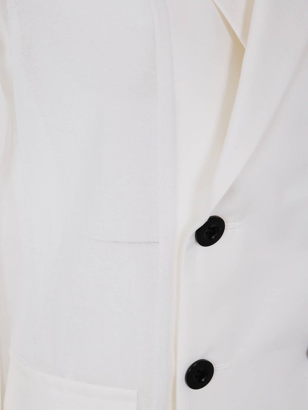 The Best Shops Sacai: カジュアルジャケット - カジュアルジャケット - 白