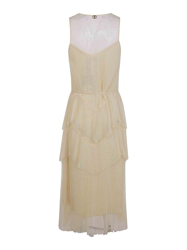 TWINSET: knee length dresses online - Midi Dress