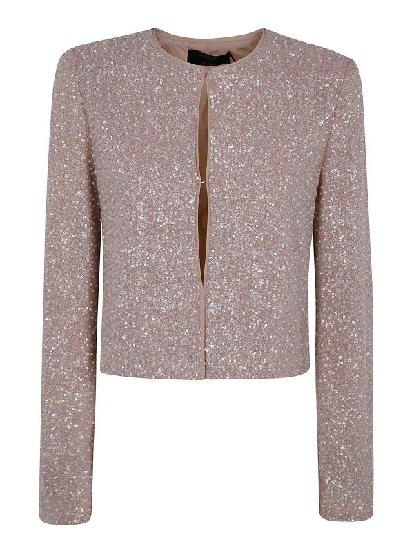 TWINSET: Chaquetas casual - Chaqueta Casual - Blanco