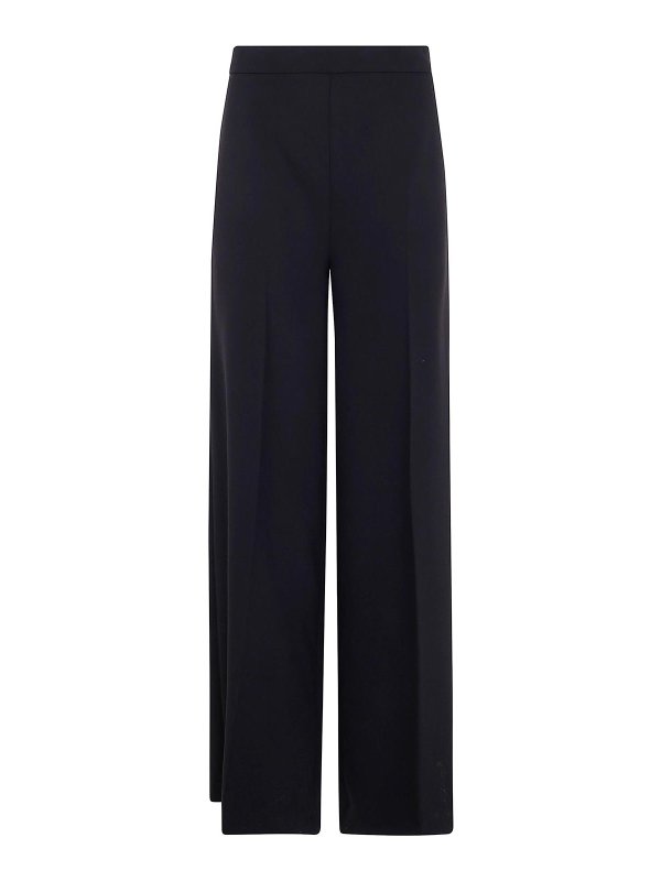 TWINSET: casual trousers - Wide Leg Trousers