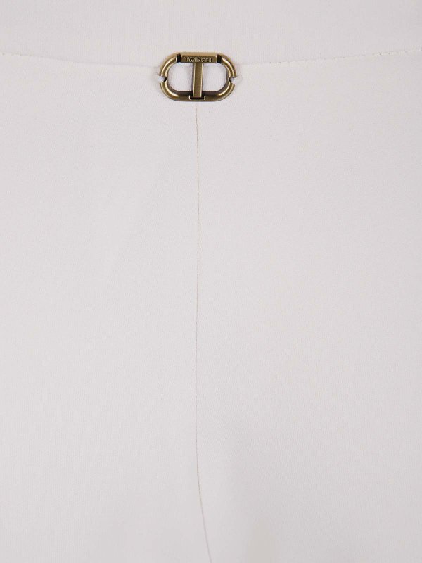 The Best Shops TWINSET: Casual Hosen - Casual Hose - Weiß