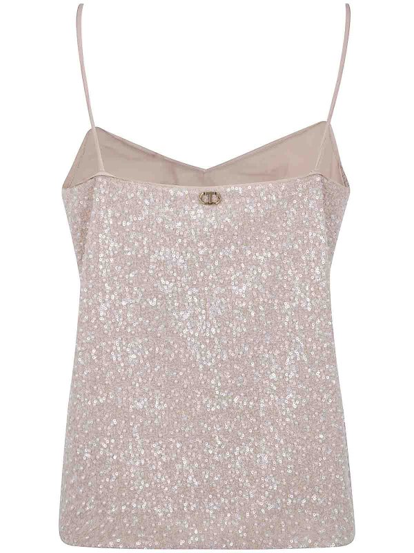 The Best Shops TWINSET: Tops & Débardeurs - Top - Blanc