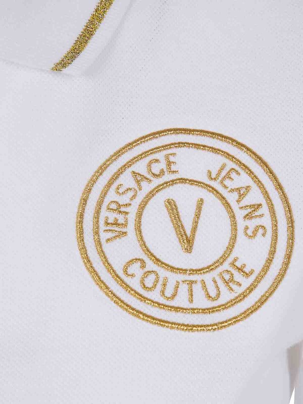 The Best Shops VERSACE JEANS: ポロシャツ - ポロシャツ - 白