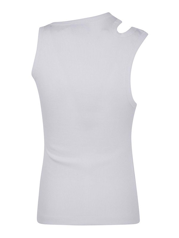 VERSACE JEANS: Tops und Tank Tops online - Top - Weiß