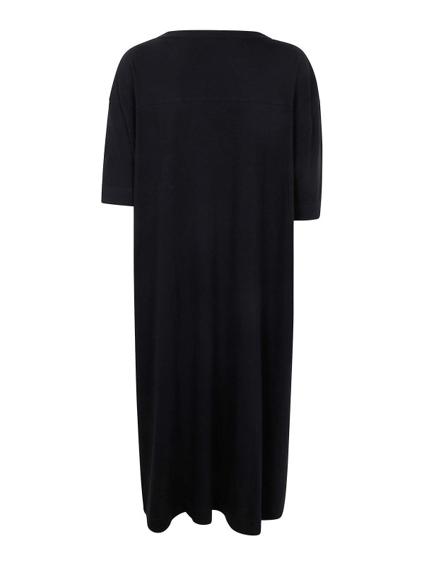 YOHJI YAMAMOTO: ニーレングスドレス online - 膝丈ドレス - 黒