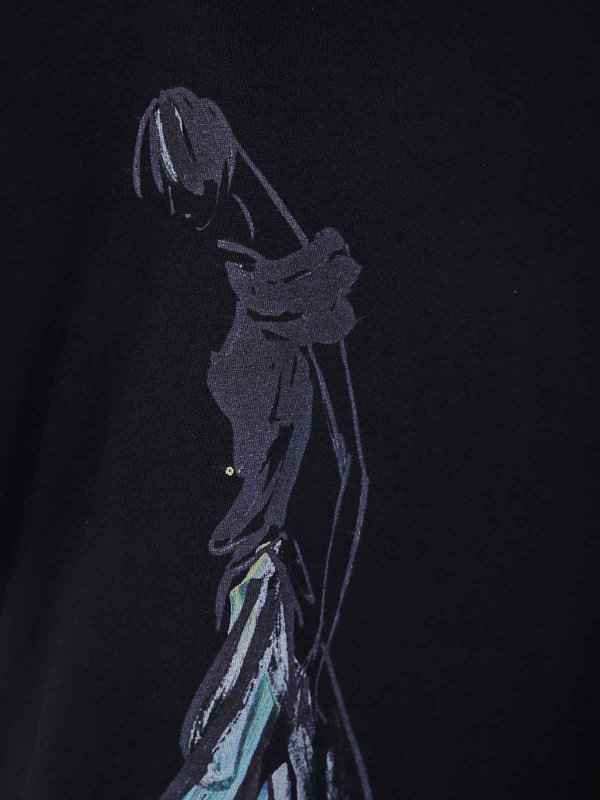 The Best Shops YOHJI YAMAMOTO: ニーレングスドレス - 膝丈ドレス - 黒