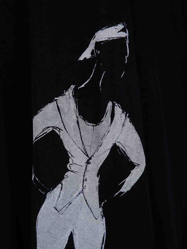 The Best Shops YOHJI YAMAMOTO: ニーレングスドレス - 膝丈ドレス - 黒