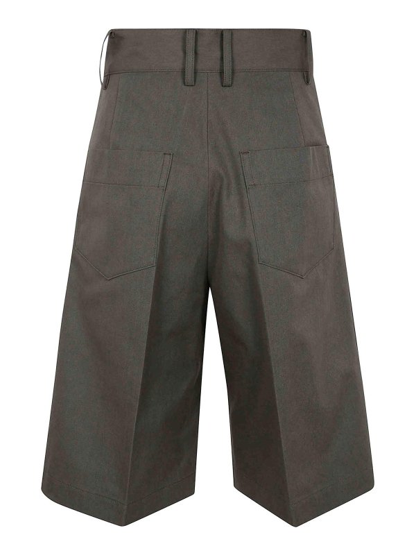 YOHJI YAMAMOTO: pantaloni shorts online - Pantaloni corti R-4Tuck