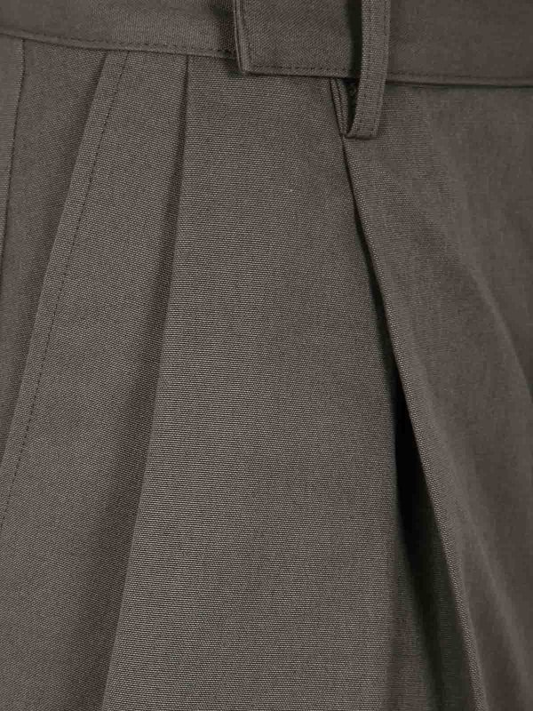 The Best Shops YOHJI YAMAMOTO: pantaloni shorts - Pantaloni corti R-4Tuck