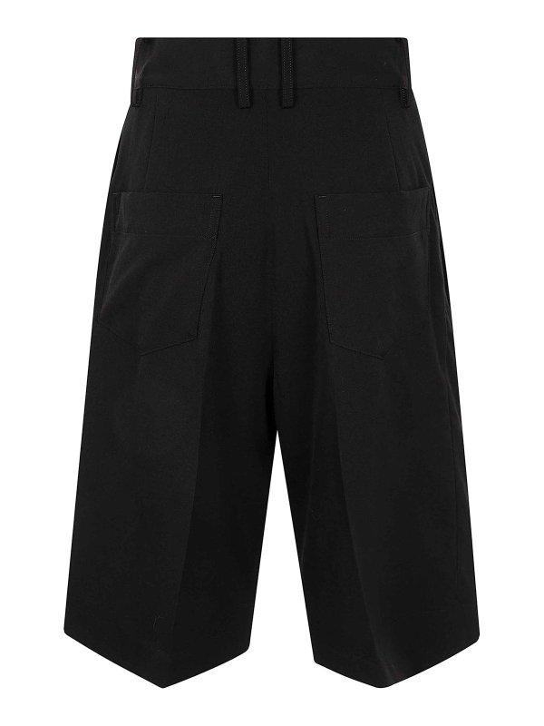 YOHJI YAMAMOTO: pantaloni shorts online - Pantaloni corti R-4Tuck