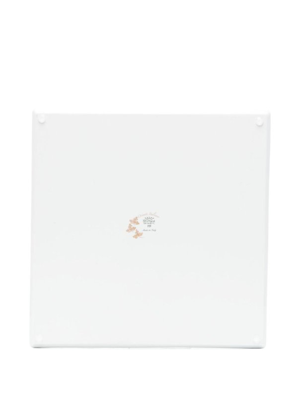 GINORI 1735: homeware online - Objects Set of Two Square Plates 30X30 Iris