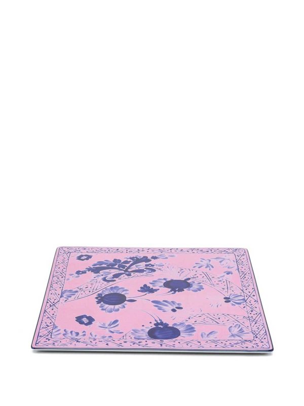 The Best Shops GINORI 1735: homeware - Objects Set of Two Square Plates 30X30 Iris