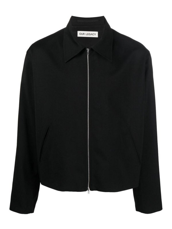 OUR LEGACY: Chaquetas casual - Chaqueta Casual - Negro