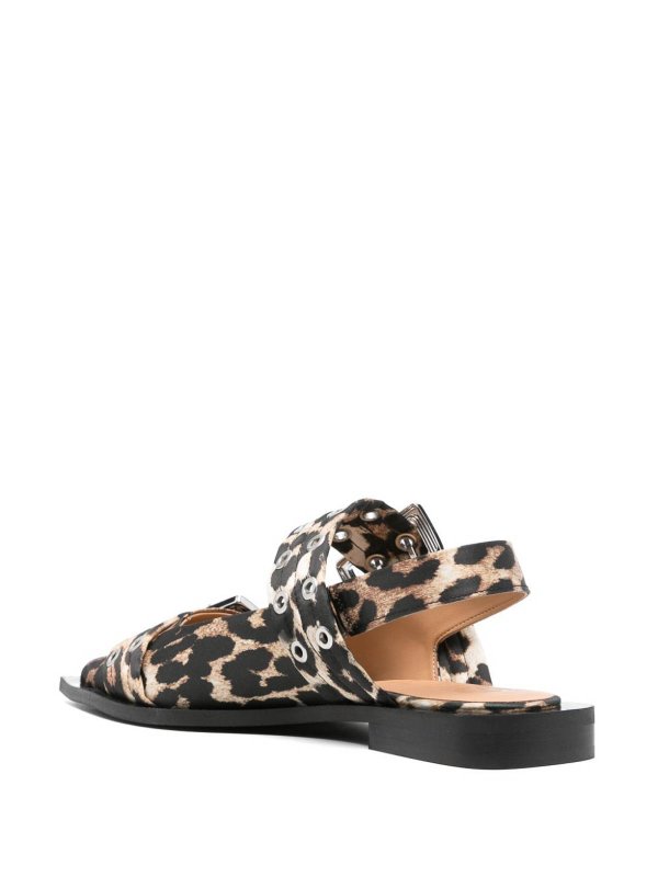 GANNI: Ballerines online - Ballerines - Imprimé Animal