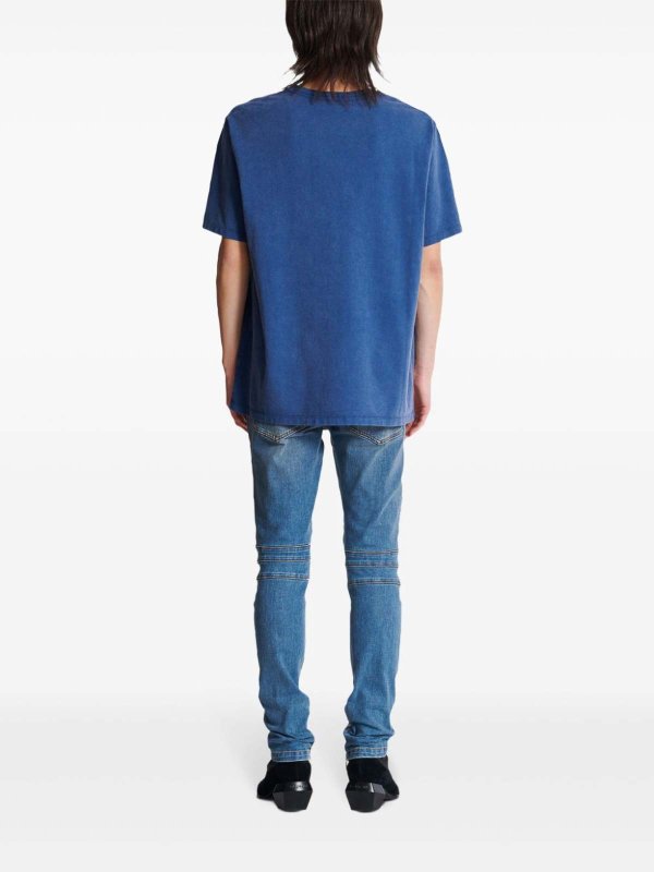 Balmain: T-shirts online - T-Shirt mit Logo