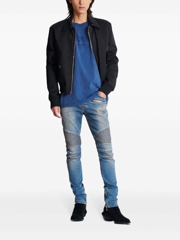 The Best Shops Balmain: T-shirts - T-Shirt mit Logo