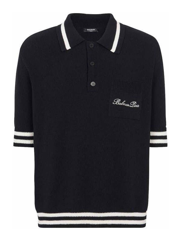 Balmain: polo shirts - polos