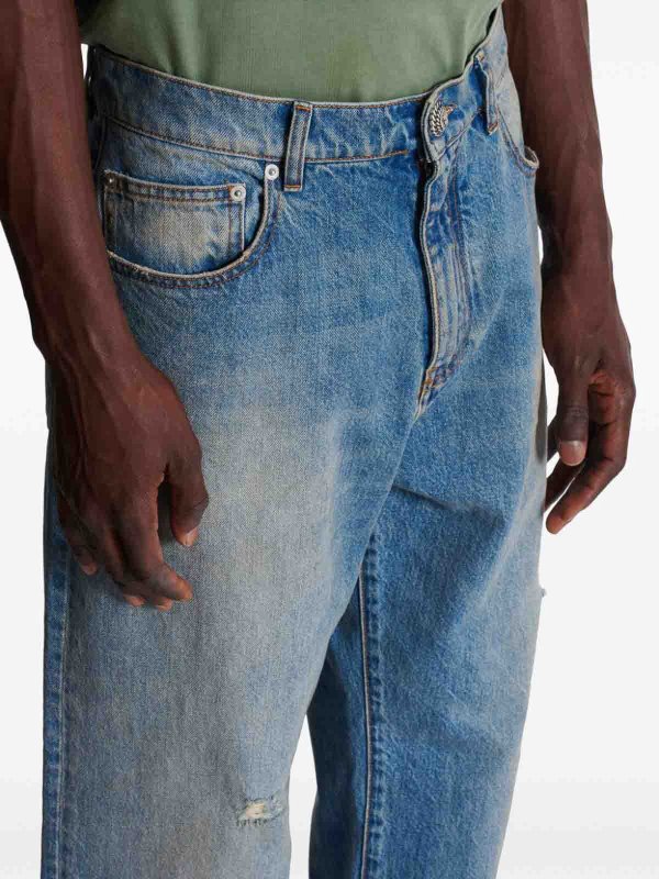 Balmain: straight leg jeans online - jeans