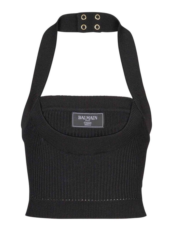 Balmain: Tシャツ - Tシャツ - 黒