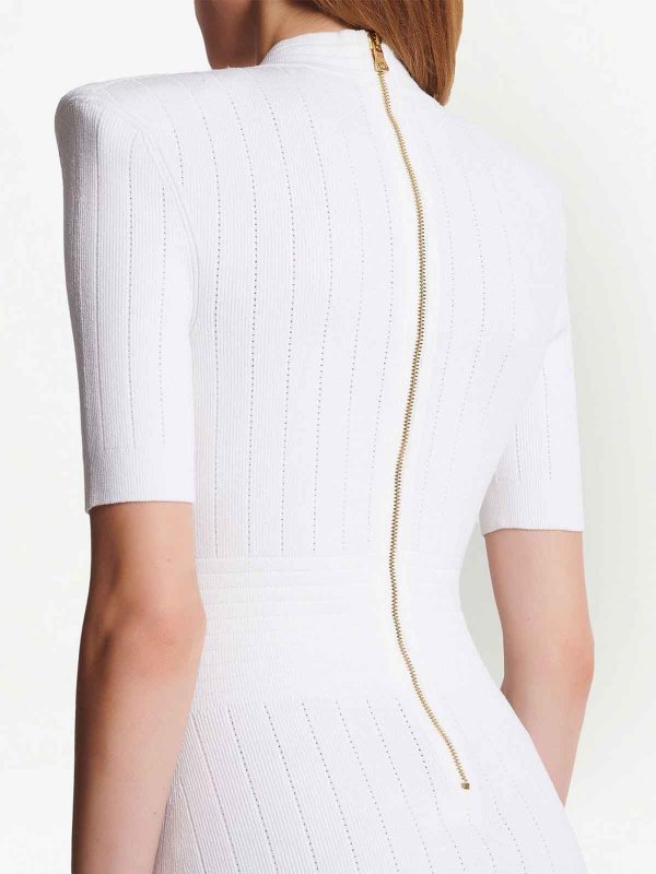 Balmain buy online Kurzes Kleid - Weiß