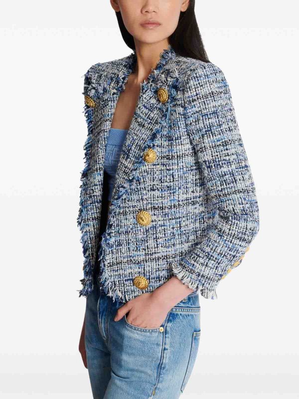 The Best Shops Balmain: Vestes de costume - Blazer - Bleu