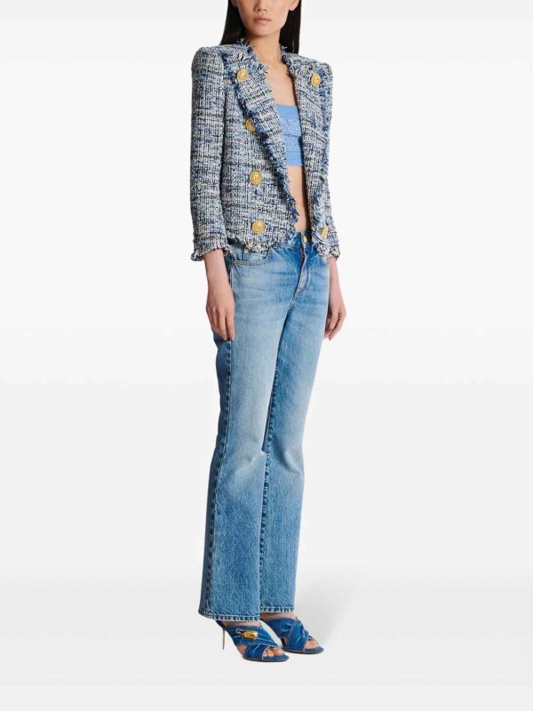 Balmain buy online Blazer - Bleu