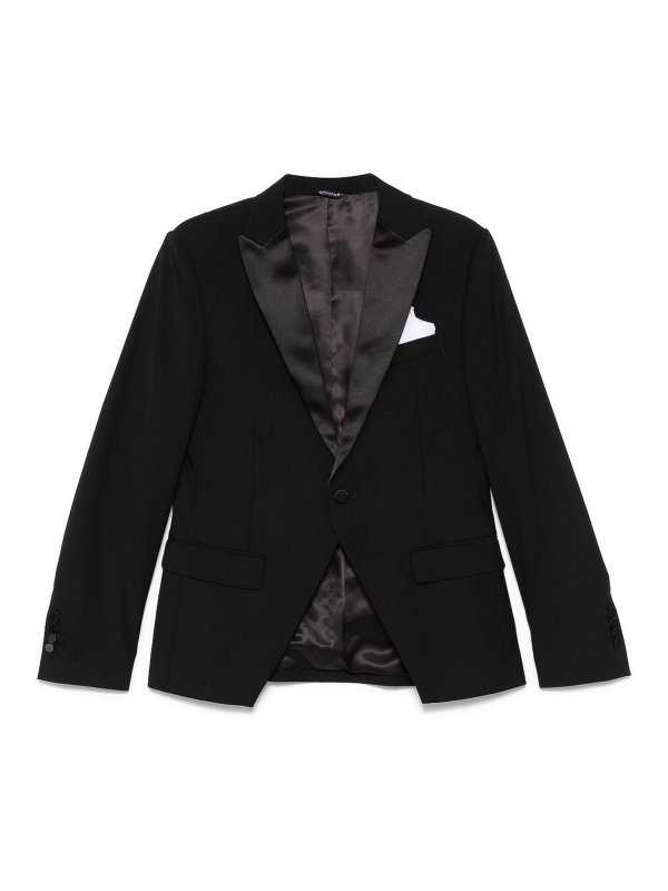 DANIELE ALESSANDRINI: Vestes de costume - Blazer - Noir