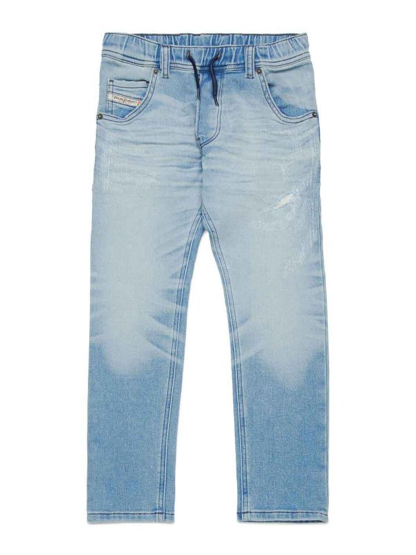 DIESEL: Jeans Rectos - Vaqueros Rectos - Azul