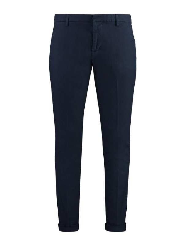 DONDUP: カジュアルトラウザー - カジュアルパンツ - ブルー