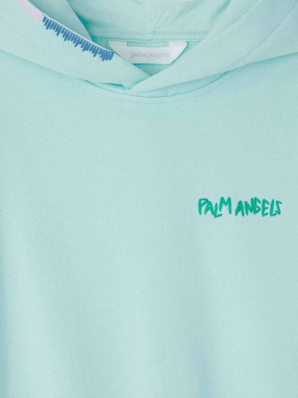 Palm Angels: Sweatshirts und Pullover online - Sweatshirt - Hellblau