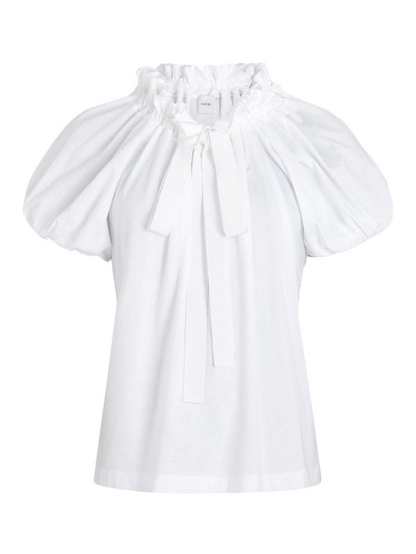 PATOU: T-shirts - Jean Droit - Blanc