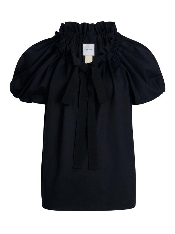 PATOU: Straight Leg Jeans - Straight Leg Jeans - Schwarz